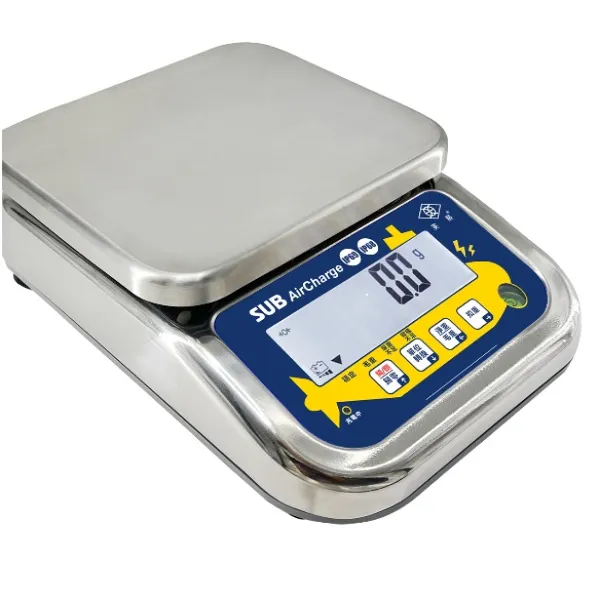 《12-4》SUB Aircharge / SUBe Aircharge 04不鏽鋼無線充電防水計重桌秤